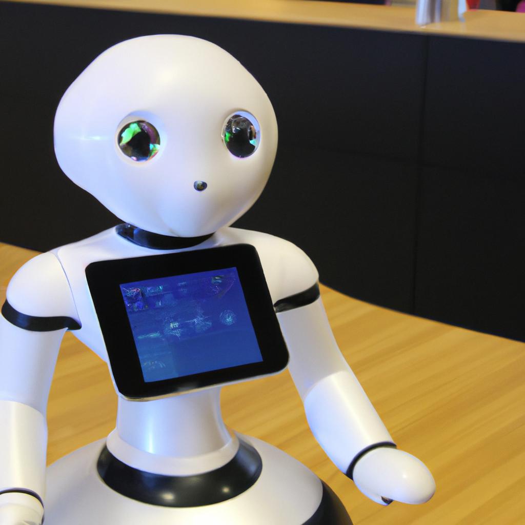 El Robot Pepper Desarrollado Por Softbank Robotics Es Capaz De Reconocer Y Responder A Las 9907