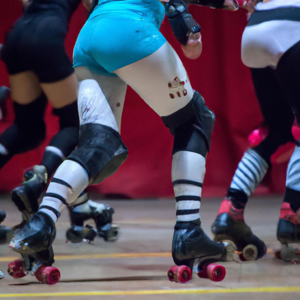 El Roller Derby Es Un Deporte De Contacto Que Se Juega En Patines De Ruedas.