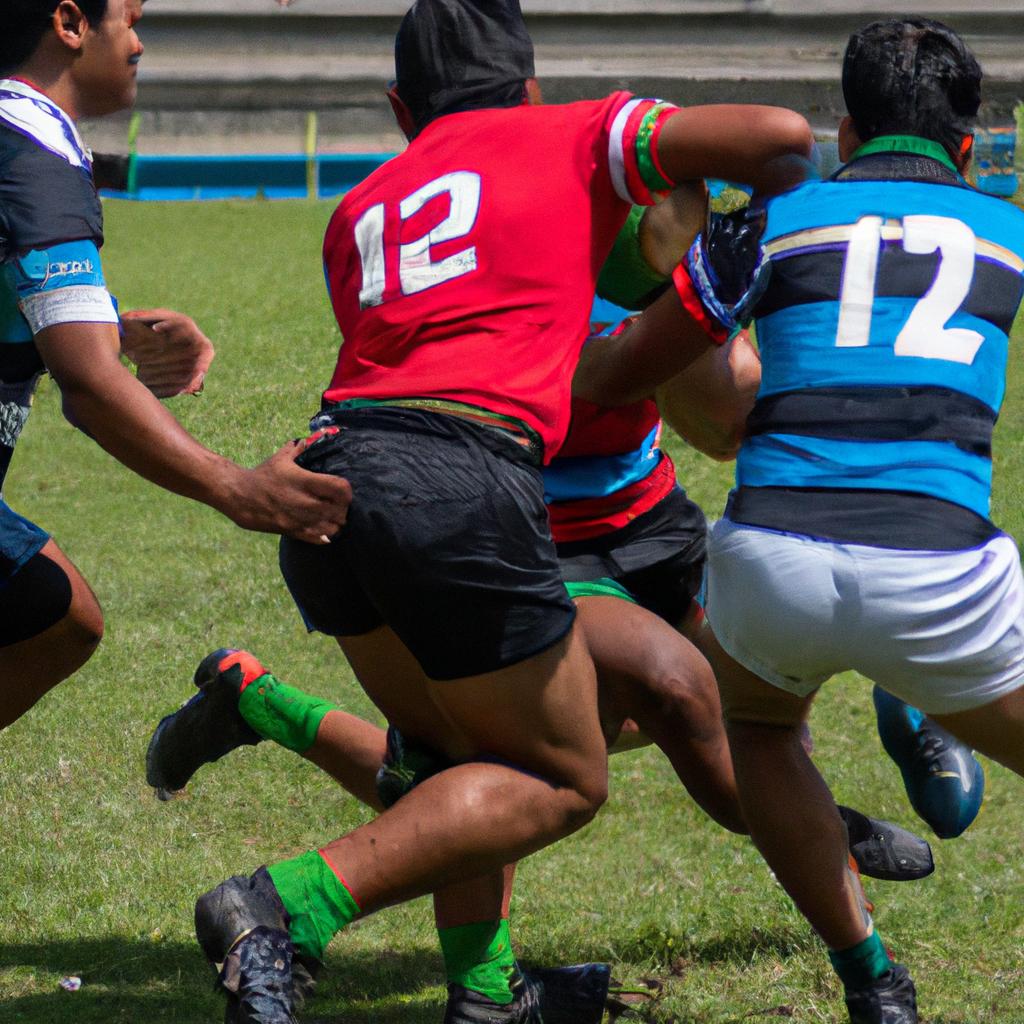 El Rugby Sevvens Es Una Variante Del Rugby Que Se Juega Con Siete Jugadores En Cada Equipo, En Lugar De Los 15 Habituales.