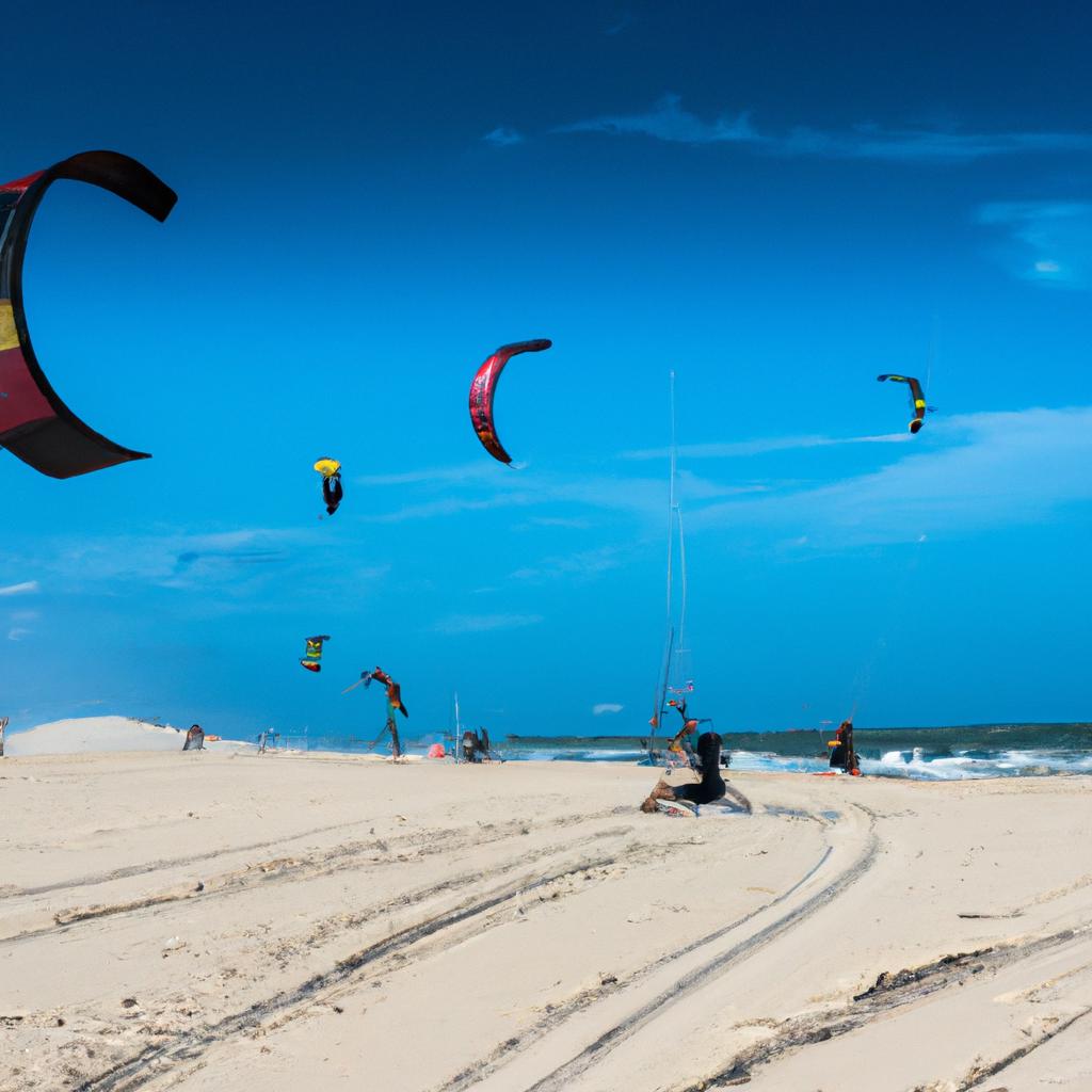 El Sand Kiting Es Similar Al Kitesurfing Pero Se Practica En La Arena.