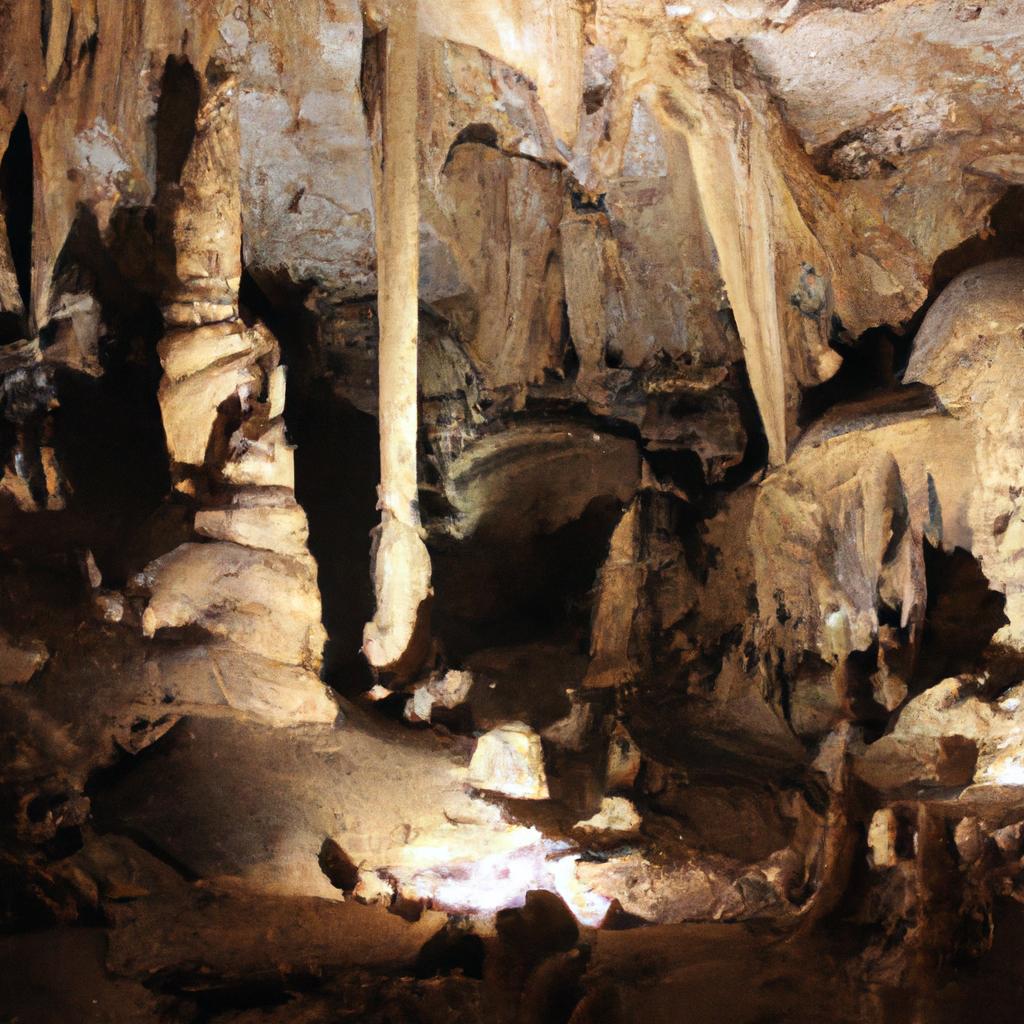 El Sistema De Cuevas De Mammoth Cave En Kentucky Es El Sistema De Cuevas Más Largo Del Mundo.