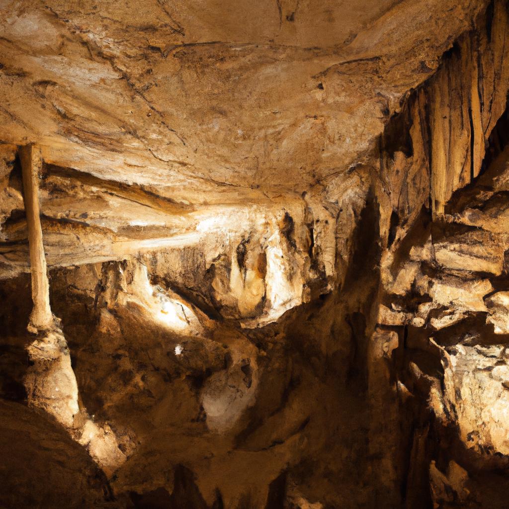 El Sistema De Cuevas De Mammoth En Kentucky, Estados Unidos, Es El Sistema De Cuevas Conocido Más Largo Del Mundo, Con Más De 650 Kilómetros De Pasajes Explorados.