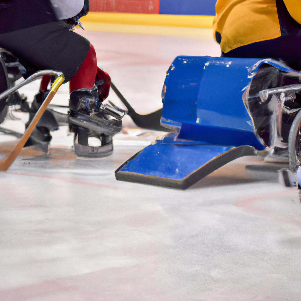 El Sledge Hockey Es Una Versión Del Hockey Sobre Hielo Diseñada Para Jugadores Con Discapacidades Físicas.