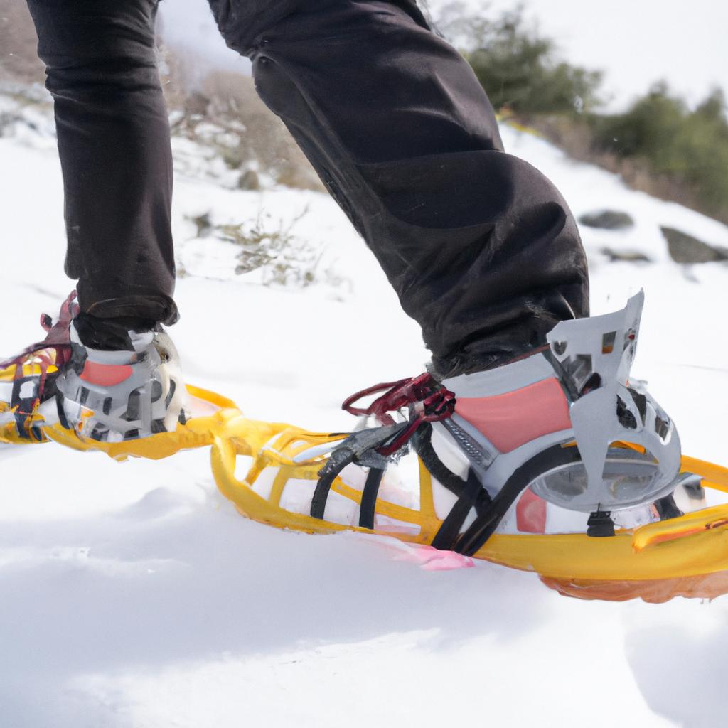 El Snow Shoeing Es Una Actividad Que Implica Caminar Sobre Nieve Con La Ayuda De Calzado Especializado.