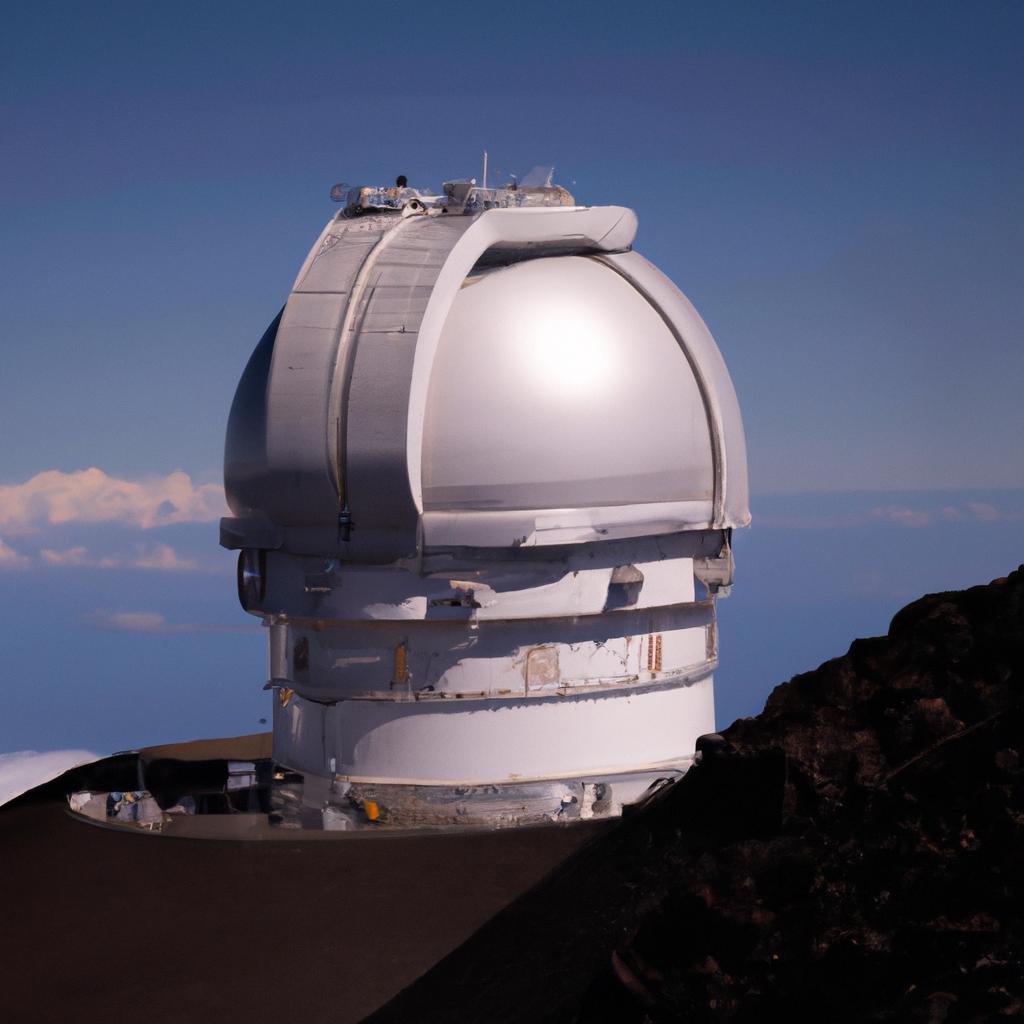 El Telescopio Espacial Keck, Ubicado En Hawái, Es Uno De Los Telescopios ópticos Más Grandes Del Mundo Y Ha Realizado Importantes Contribuciones A La Astronomía.