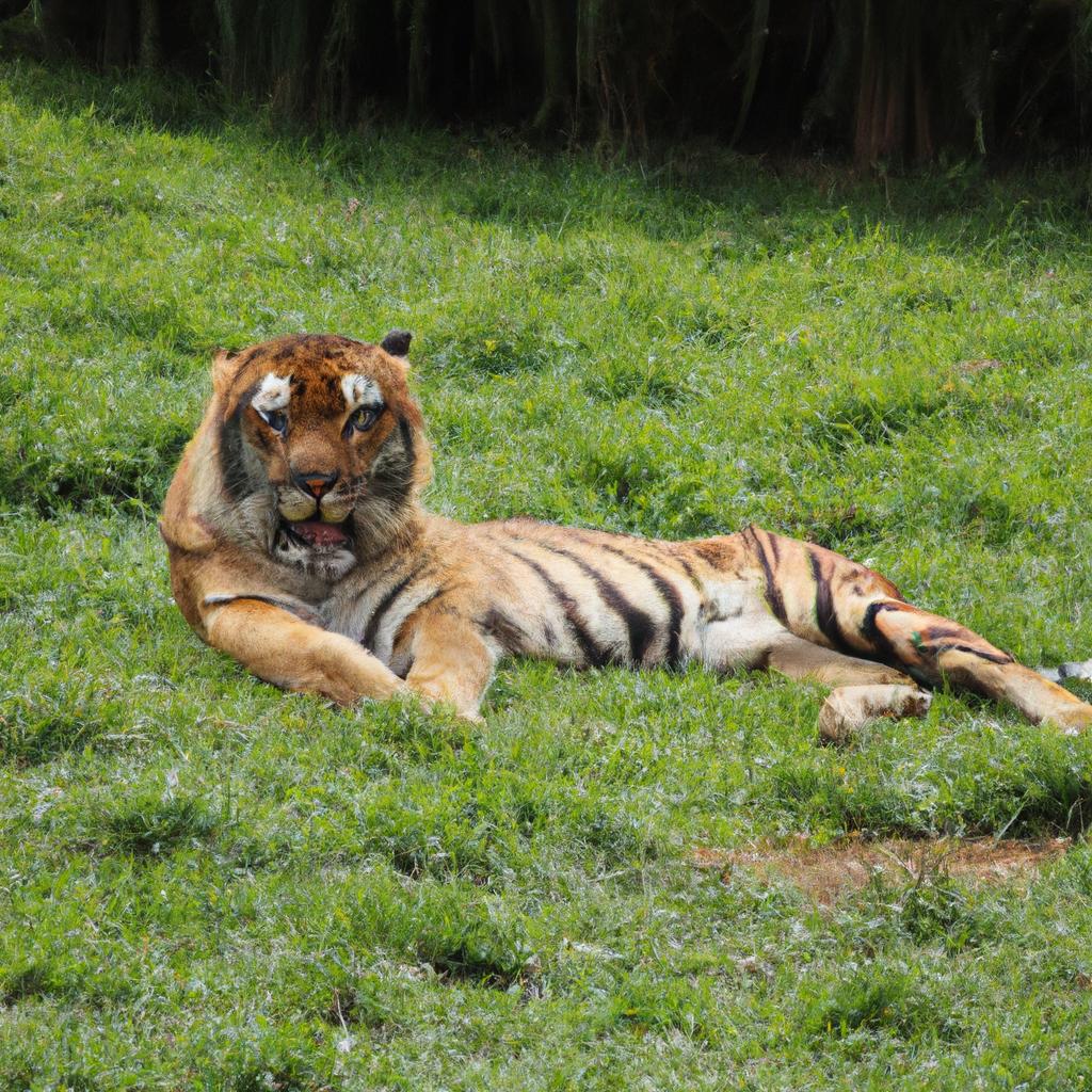 El Tigre Es El Felino Más Grande Del Mundo Y Es Conocido Por Sus Rayas Distintivas.