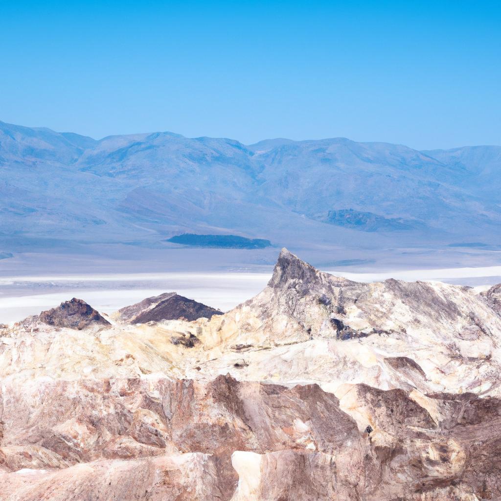 El Valle De La Muerte En California, Estados Unidos, Es Uno De Los Lugares Más Calurosos Y Secos De La Tierra, Con Temperaturas Que Pueden Superar Los 50 Grados Celsius En Verano.