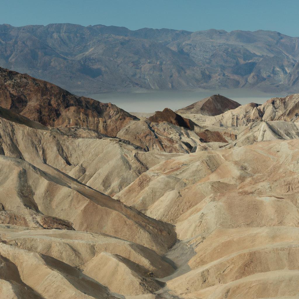 El Valle De La Muerte En California, Estados Unidos, Es Uno De Los Lugares Más Secos Y Calurosos De La Tierra. La Temperatura Más Alta Registrada En El Valle Fue De 56.7 Grados Celsius.