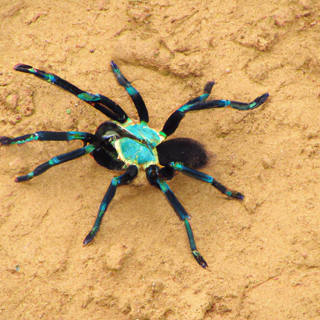 El Veneno De La Avispa Tarántula Azul Es Tan Potente Que Puede Paralizar Y Matar A Una Tarántula.