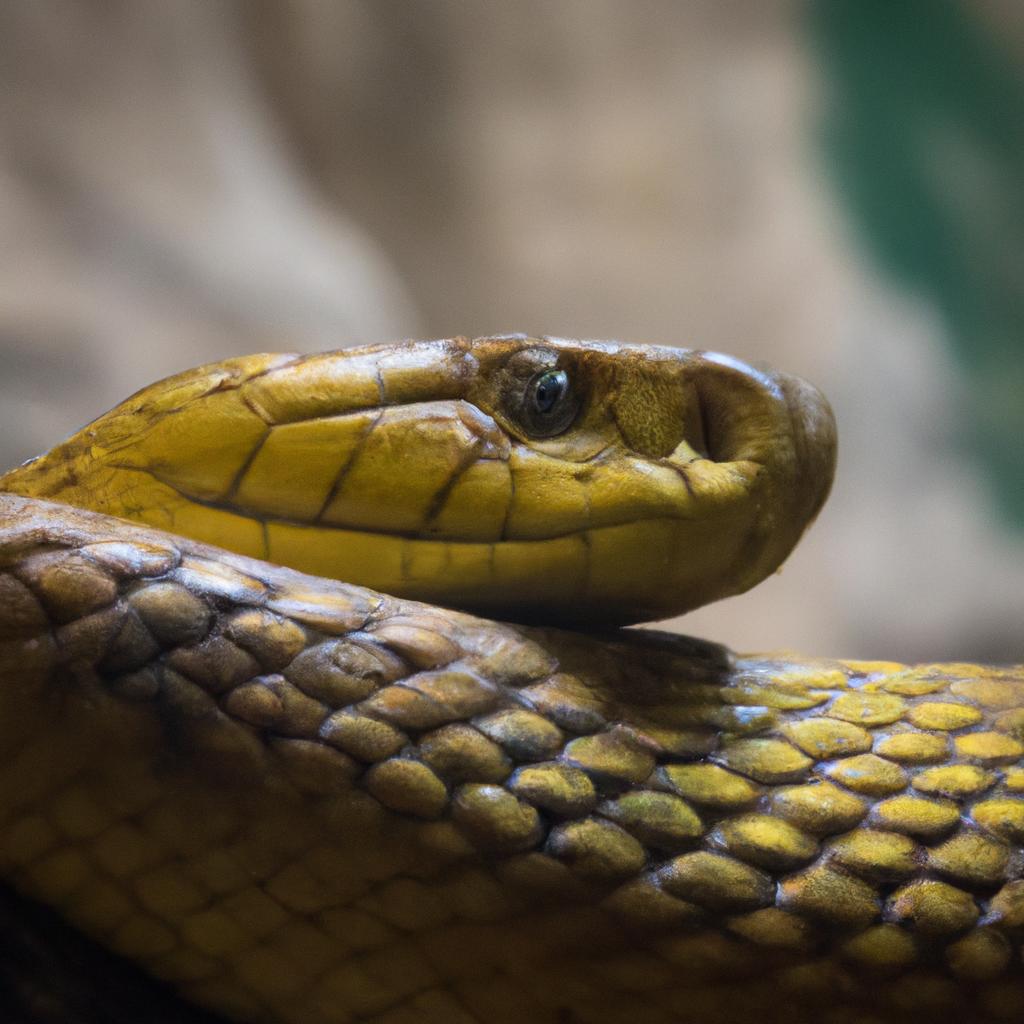 El Veneno De La Serpiente Taipán Del Interior Es El Veneno Más Potente De Todas Las Serpientes Venenosas.