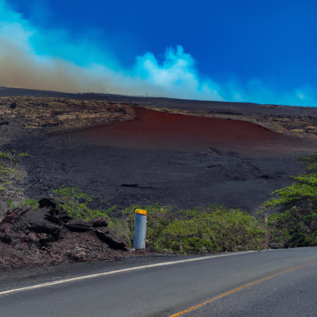 El Volcán Mauna Loa En Hawái Es El Volcán Más Grande Del Mundo En Términos De Volumen Y área De Superficie.