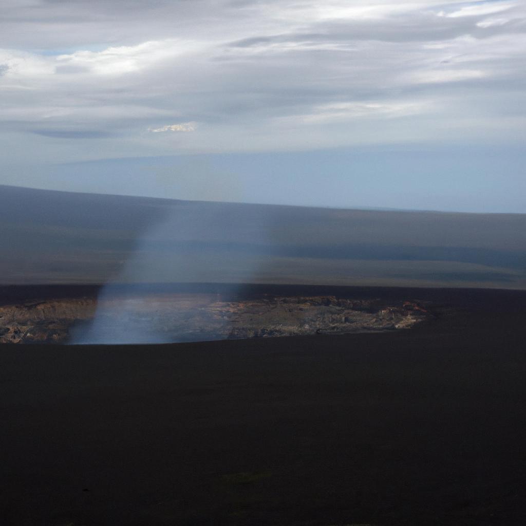 El Volcán Mauna Loa En Hawaii Es El Volcán Más Grande De La Tierra En Términos De Volumen Y área De Superficie.