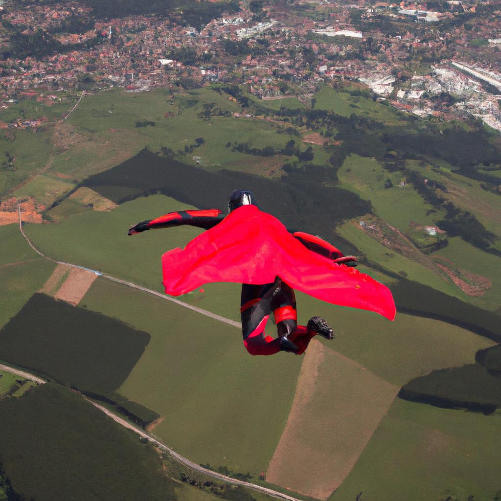 El Wingsuit Flying Se Originó En Los Estados Unidos En La Década De 1990 Y Permite A Los Practicantes Volar A Través Del Aire Usando Un Traje Especial.