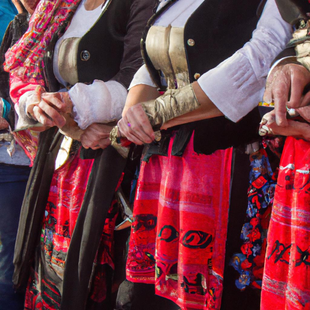 En Albania, La Costumbre De Dita E Verës Celebra La Llegada De La Primavera Con Música Y Bailes.