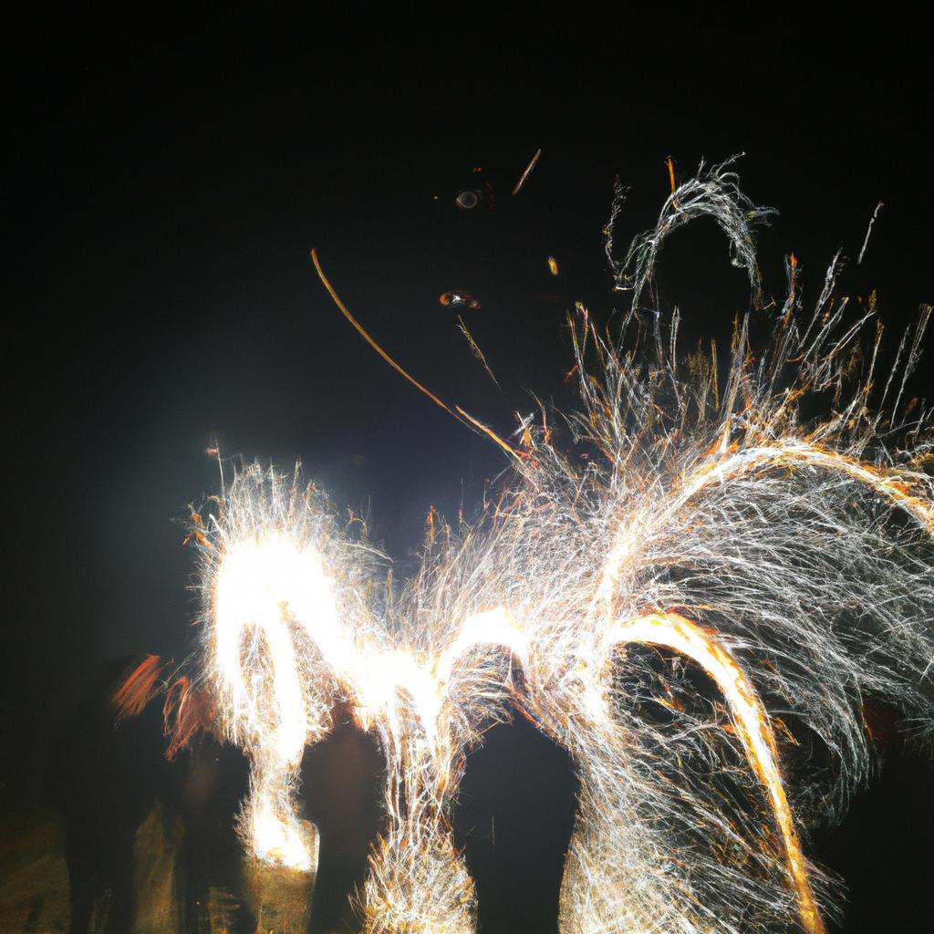 En Azerbaiyán, La Festividad De Nowruz Se Celebra Con Fuegos Artificiales Y Comidas Tradicionales.