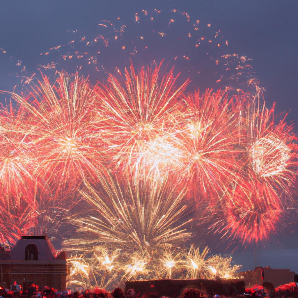 En Bielorrusia, El Día De La Independencia Se Celebra Con Un Desfile Militar Y Fuegos Artificiales.