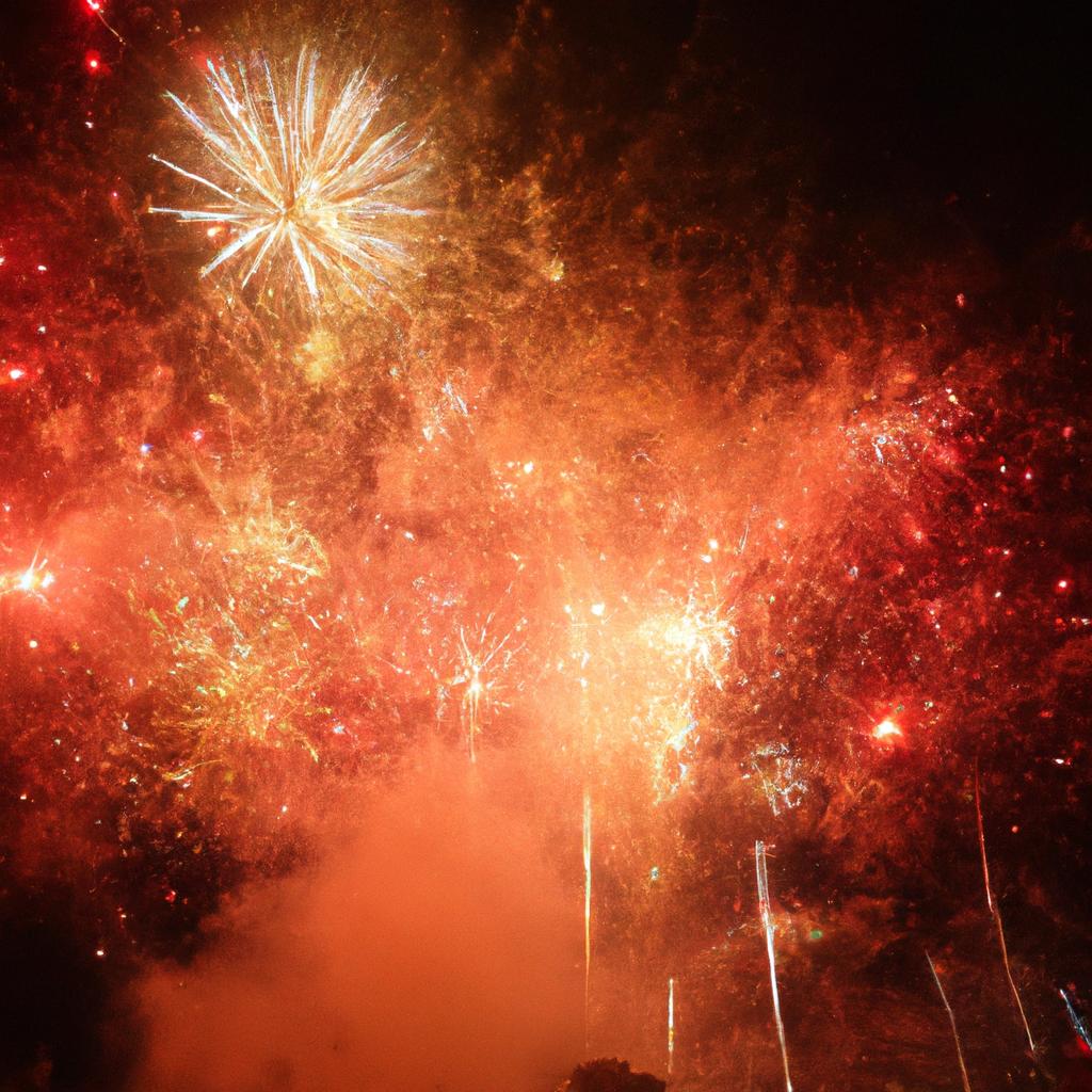 En Catar, La Celebración Del Día Nacional Se Celebra Con Desfiles Y Fuegos Artificiales.