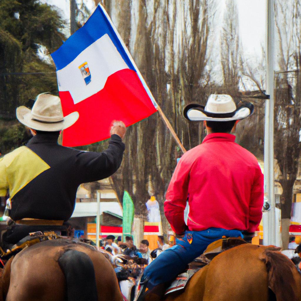 En Chile, Es Costumbre Celebrar La Independencia Con Fiestas Y Rodeos Durante Las Fiestas Patrias.