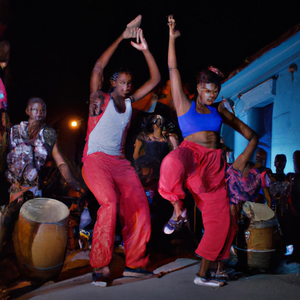 En Cuba, La Fiesta Del Fuego Es Una Celebración De La Música Y La Danza Afrocaribeña En Santiago De Cuba.