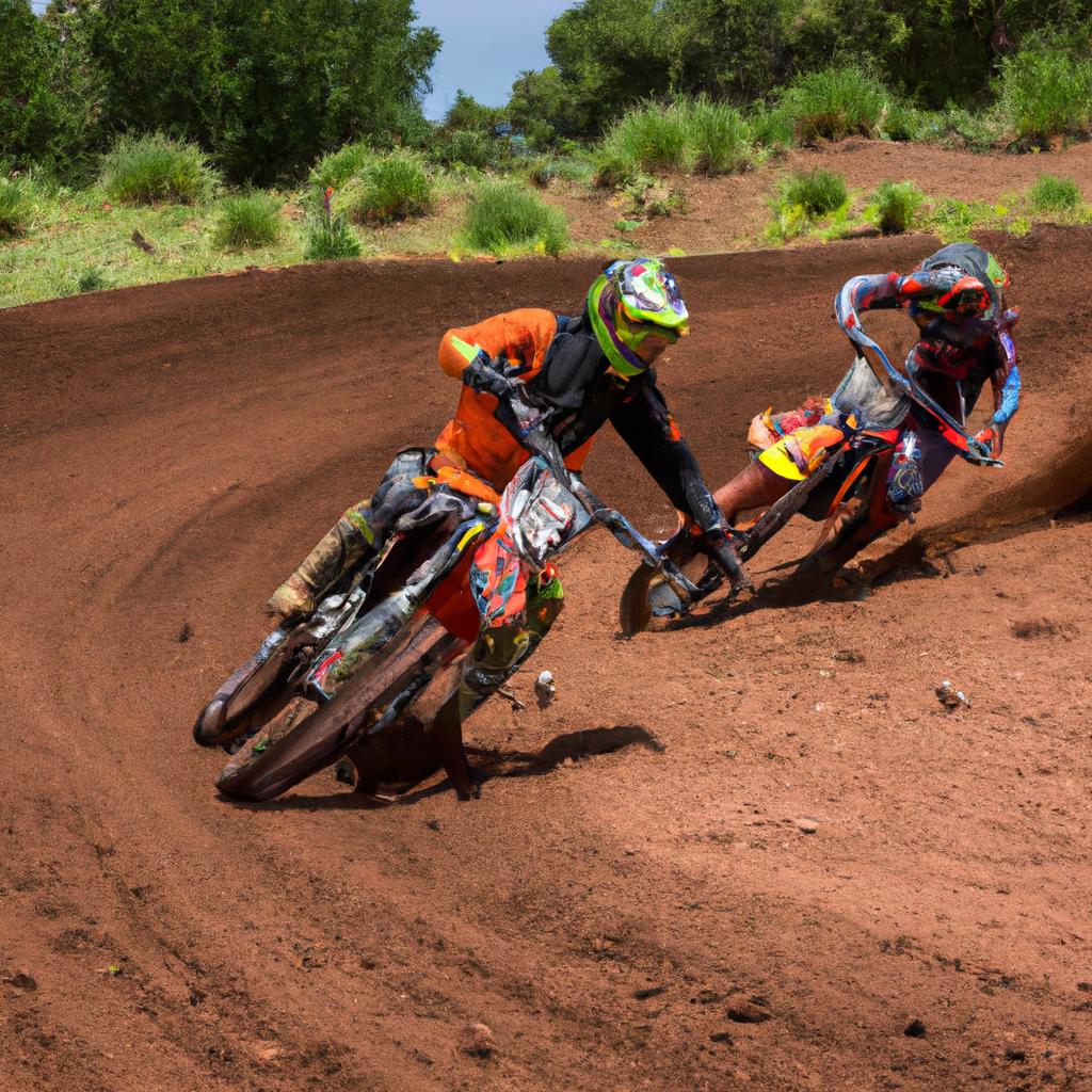 En El Motocross, Los Pilotos A Menudo 