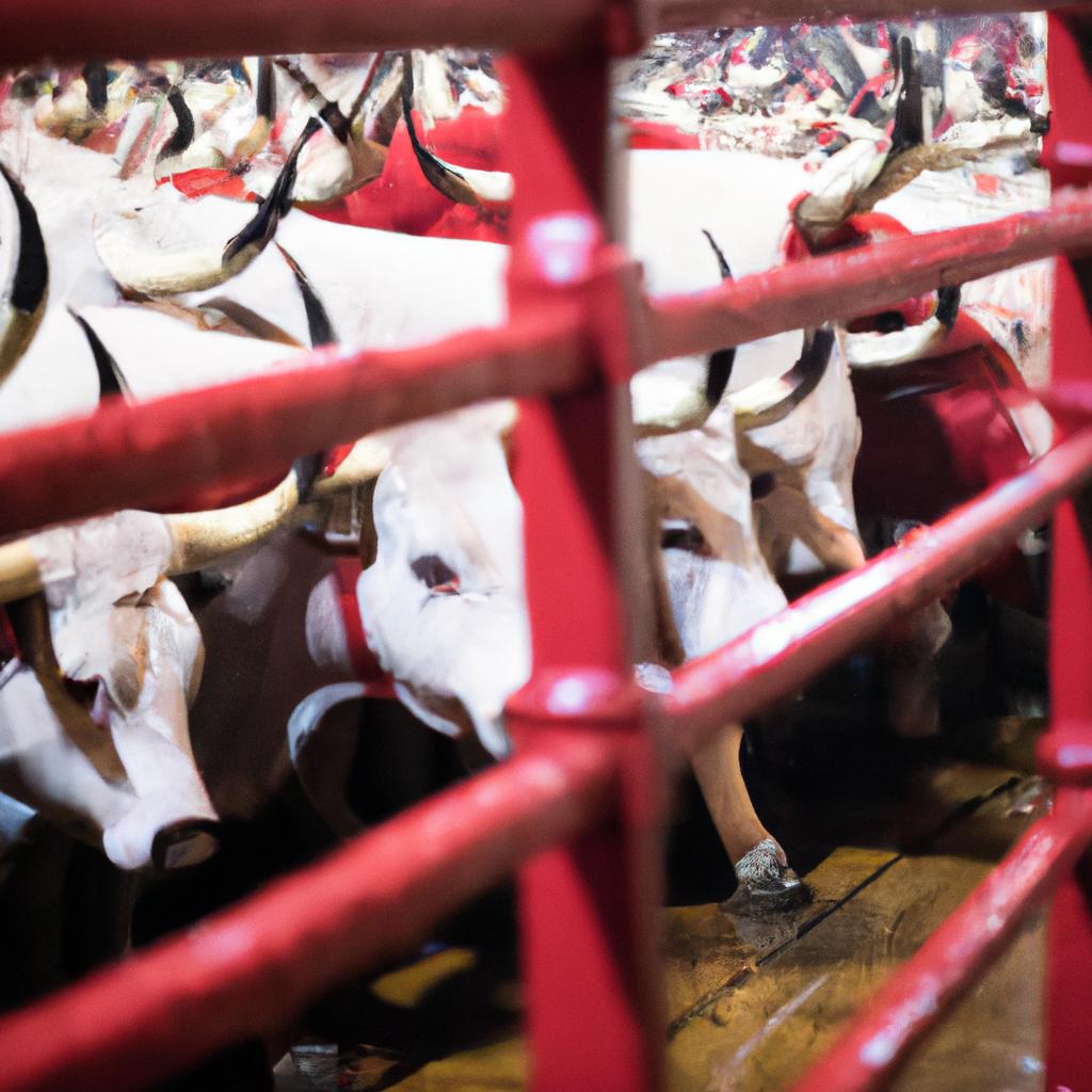 En España, Los Sanfermines En Pamplona Son Famosos Por Los Encierros, Donde Los Toros Corren Por Las Calles.