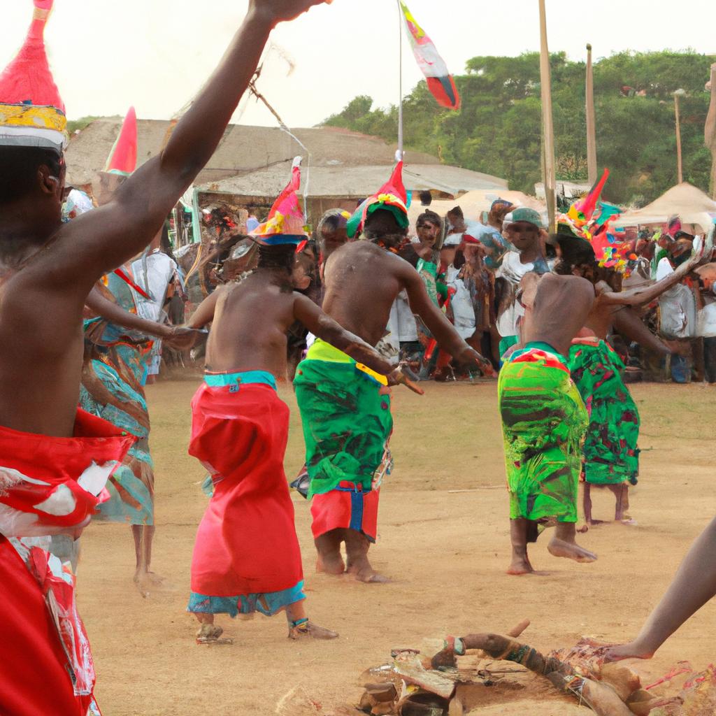 En Ghana, La Celebración Del Festival De Homowo Se Celebra Para Conmemorar Un Período De Hambruna En La Historia Del Pueblo Ga.