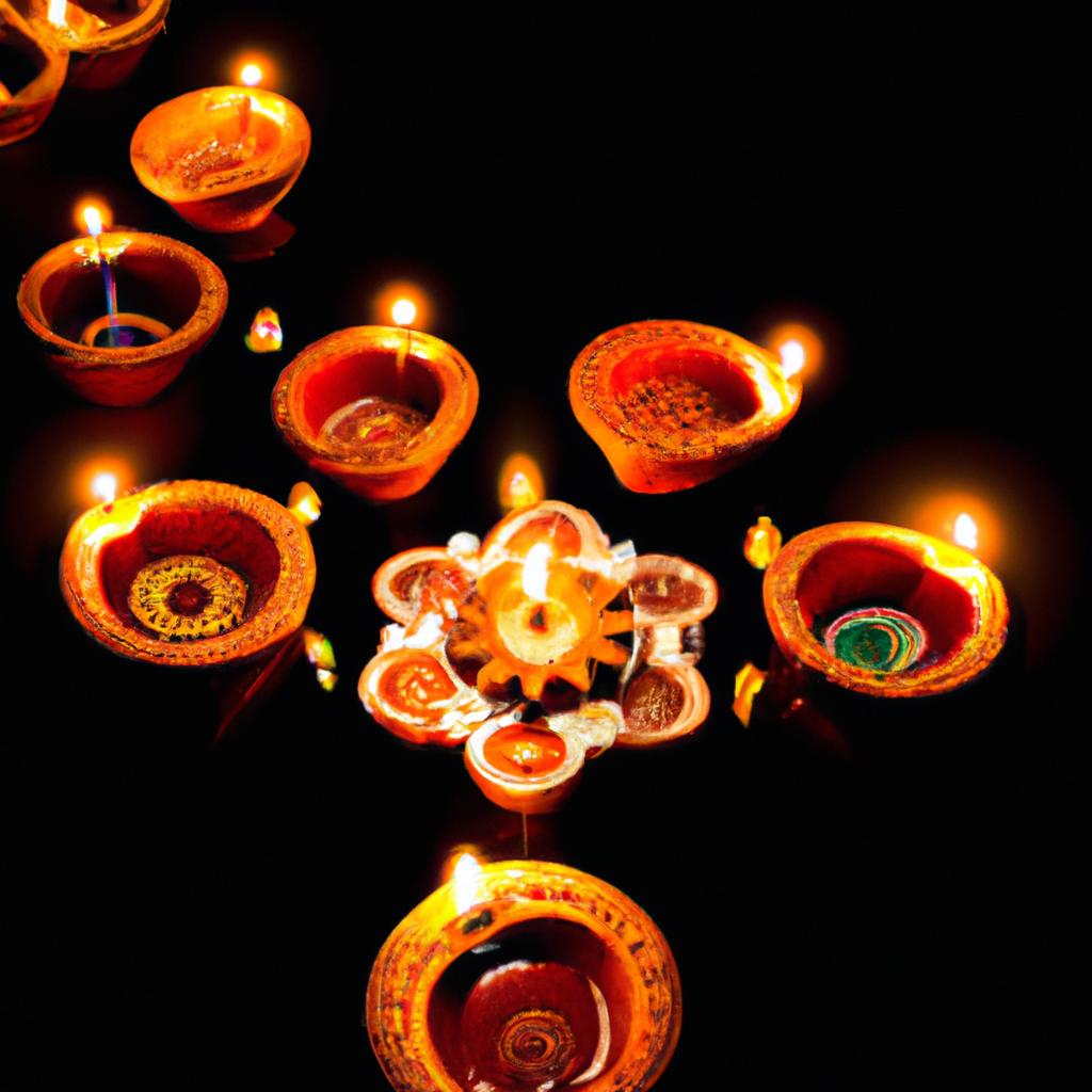 En India, La Festividad De Diwali, O El Festival De Las Luces, Se Celebra Con Velas, Fuegos Artificiales Y Dulces.