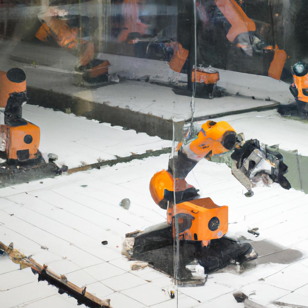 En La Industria De La Construcción, Se Están Utilizando Robots Para La Impresión 3D De Estructuras, Permitiendo Una Construcción Más Rápida Y Eficiente.