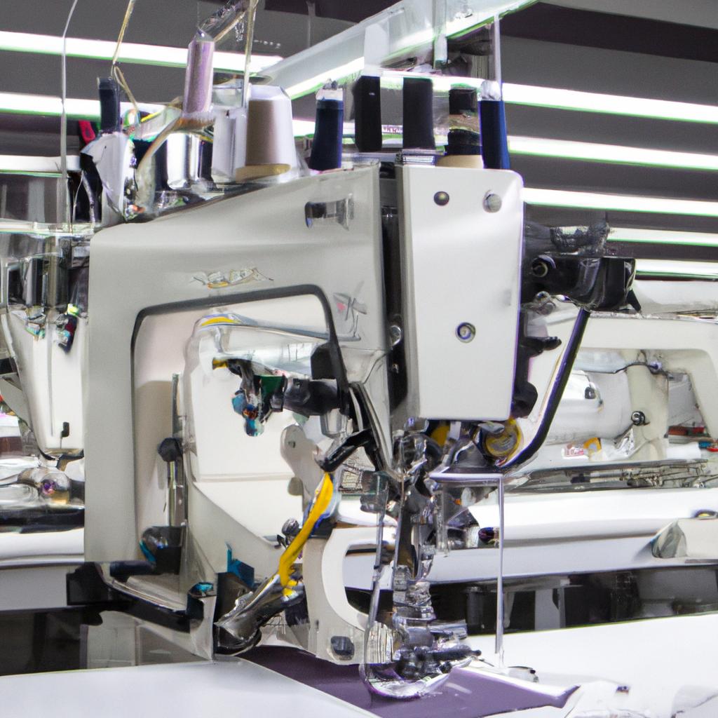 En La Industria De La Moda, Se Están Utilizando Robots Para La Fabricación De Prendas De Vestir Y El Cosido De Tejidos.