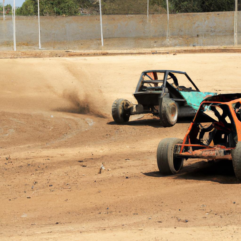 En Las Carreras De Autocross, Los Pilotos Compiten En Un Circuito Cerrado En Un Campo O Un Terreno Similar.