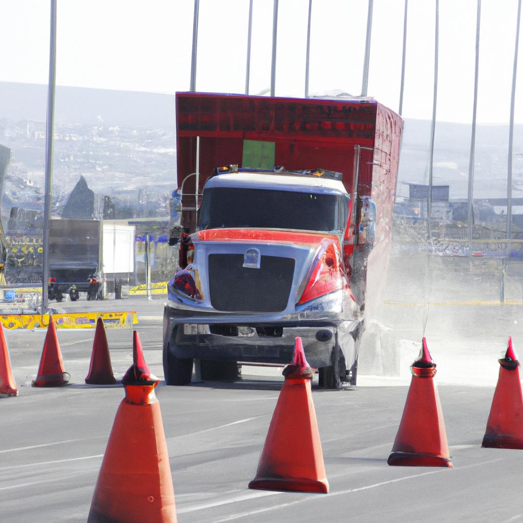 En Las Carreras De Camiones, Los Vehículos Pesados Se Modifican Para Alcanzar Altas Velocidades.