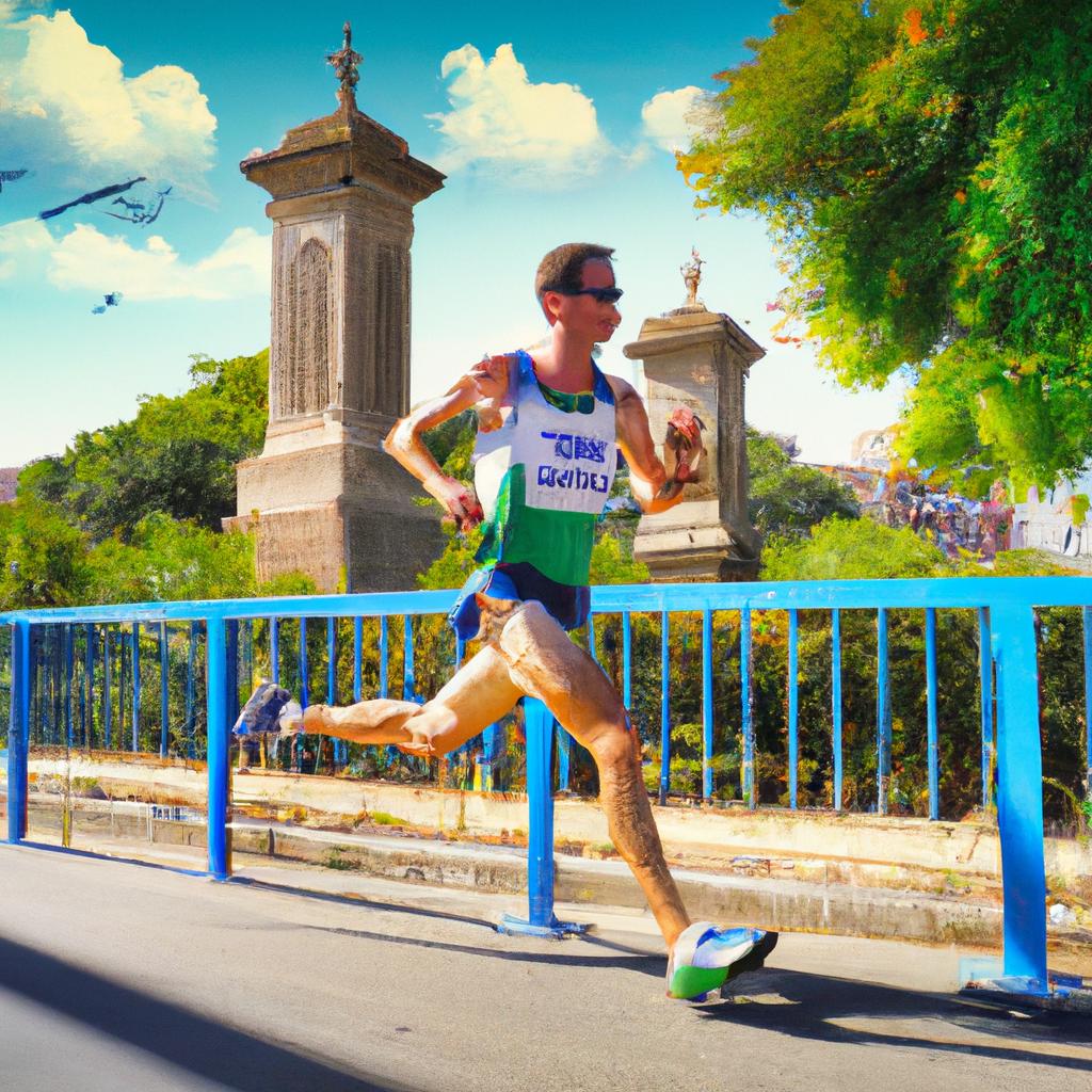 En Los Juegos Olímpicos De 1896, El Atleta Griego Spiridon Louis Ganó La Primera Maratón Moderna.