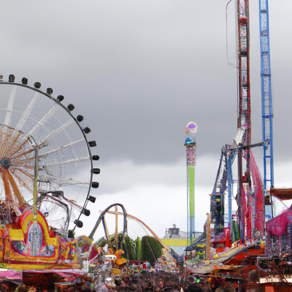 En Luxemburgo, La Celebración De Schueberfouer Es Una Feria Que Dura Más De Dos Semanas Con Juegos Y Comida.