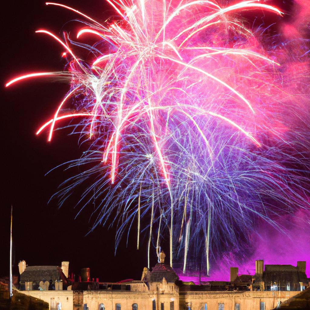 En Luxemburgo, La Celebración Del Día Nacional Se Celebra Con Fuegos Artificiales Y Desfiles.