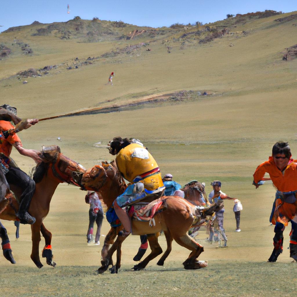 En Mongolia, La Festividad De Naadam Celebra Los 