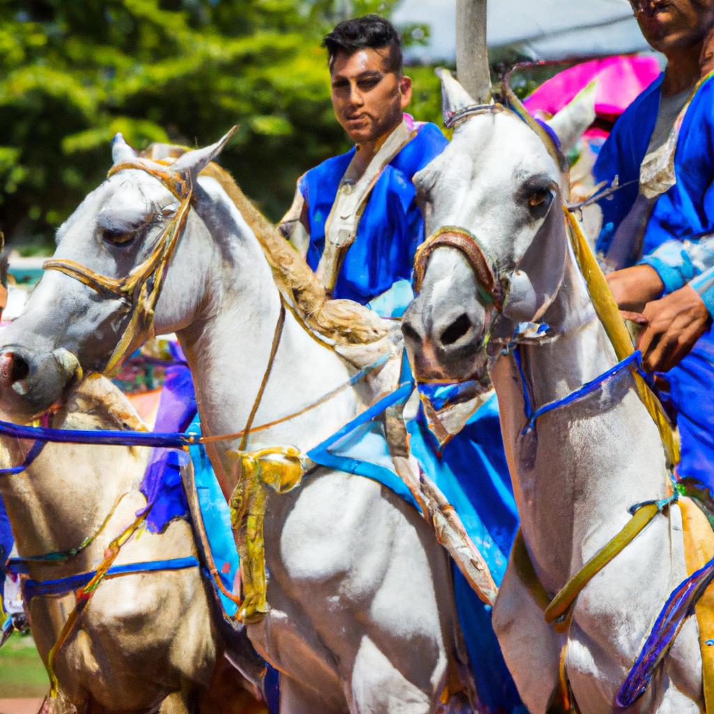 En Nicaragua, La Hípica De Granada Es Una Celebración De La Cultura Ecuestre Del País Con Desfiles De Caballos.