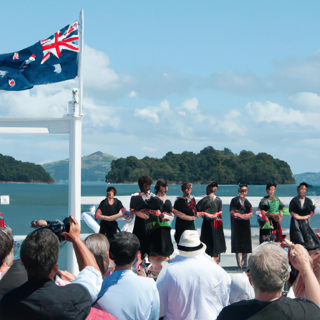 En Nueva Zelanda, La Celebración Del Día De Waitangi Conmemora La Firma Del Tratado De Waitangi Con Ceremonias Y Discursos.