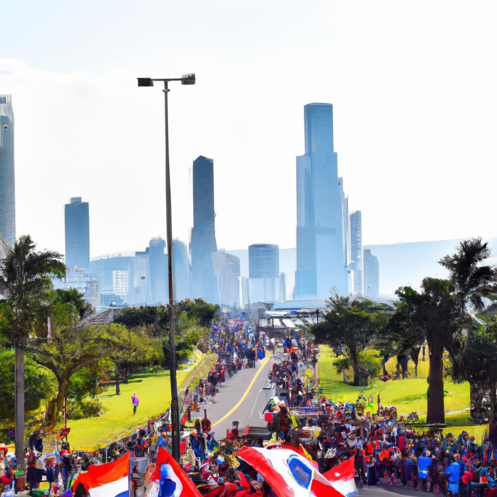 En Panamá, La Celebración Del Día De La Independencia Se Celebra Con Desfiles Y Conciertos.