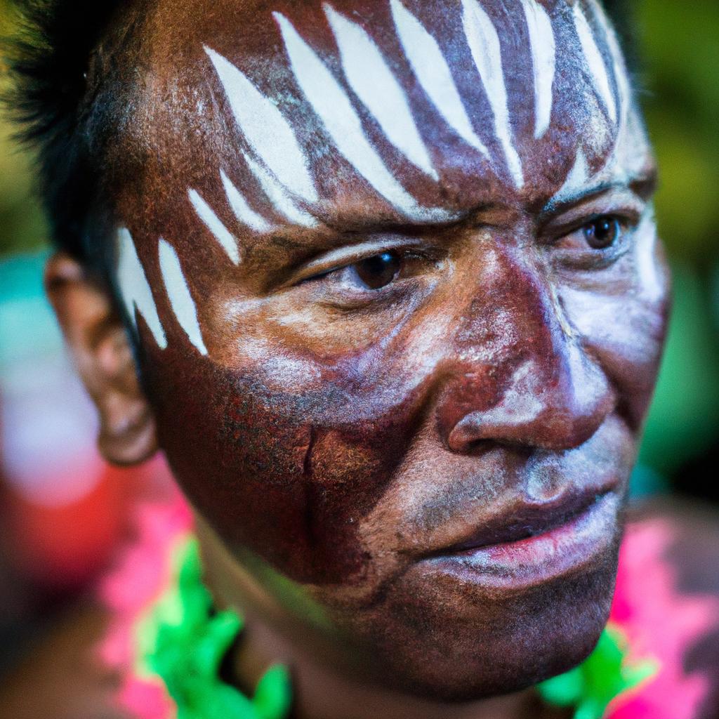 En Papúa Nueva Guinea, El Festival De Sing Sing Reúne A Diferentes Tribus Para Celebrar Su Diversidad Cultural.