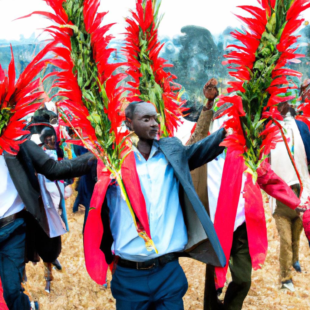 En Ruanda, La Costumbre De Umuganura Es Una Antigua Festividad De La Cosecha.