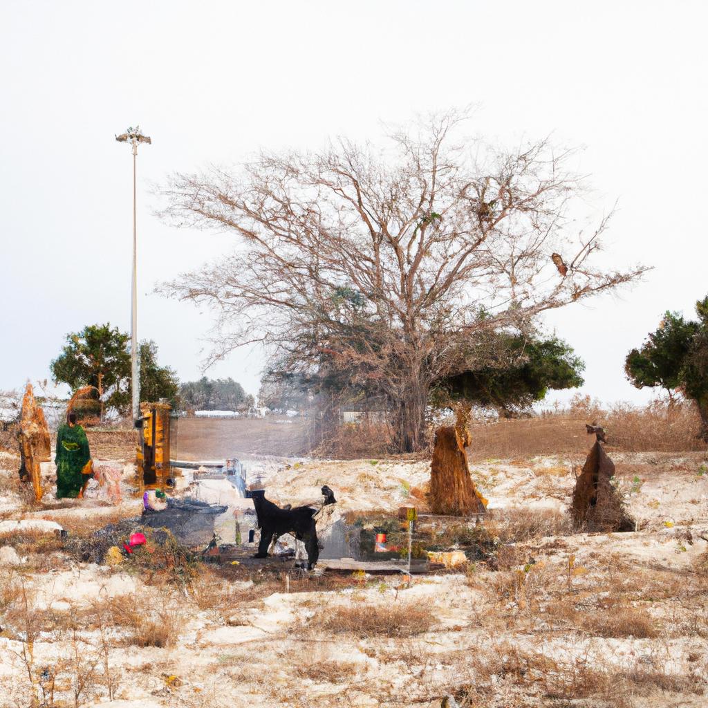 En Senegal, La Ceremonia Del Cordero Es Una Tradición Anual En La Que Se Sacrifica Un Cordero Para Pedir Protección Y Bendiciones.