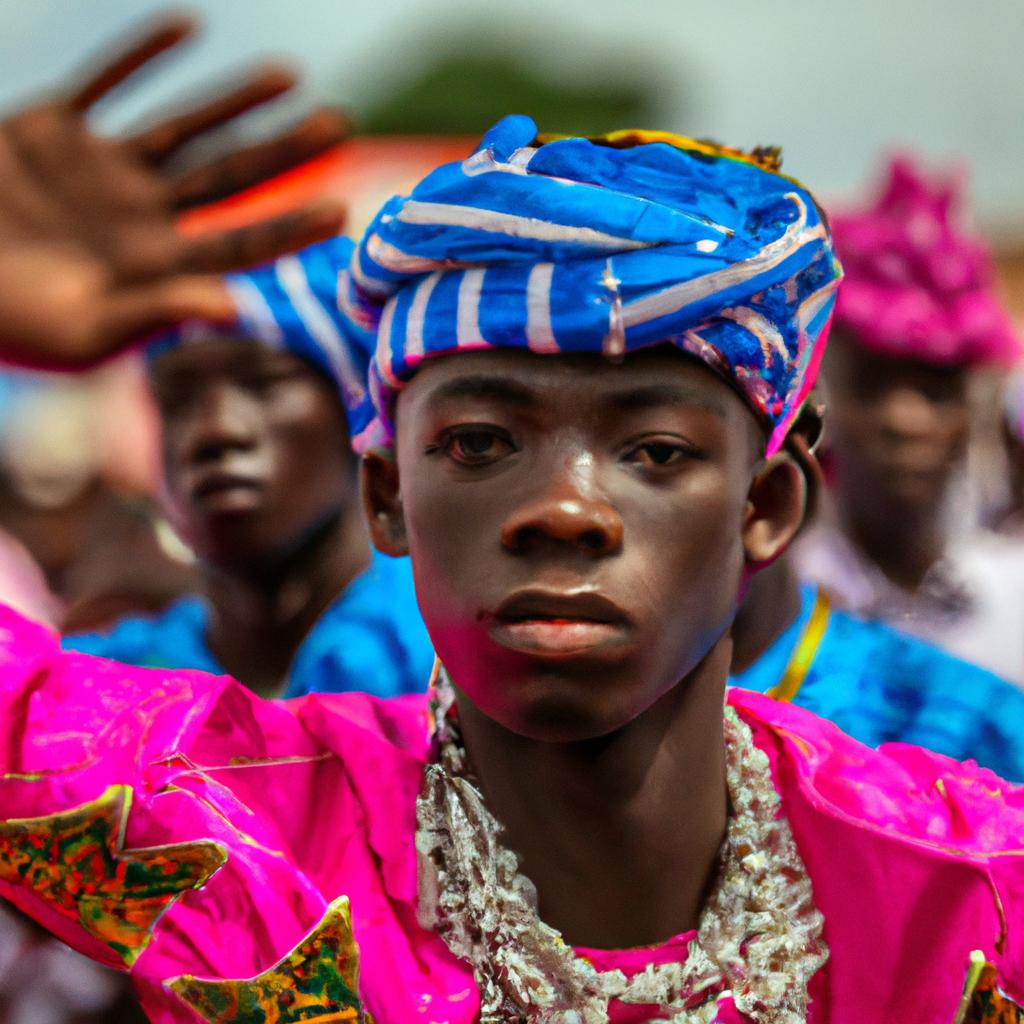 En Togo, La Festividad De Evala Es Una Semana De Lucha De Los Jóvenes Para Marcar Su Paso A La Adultez.