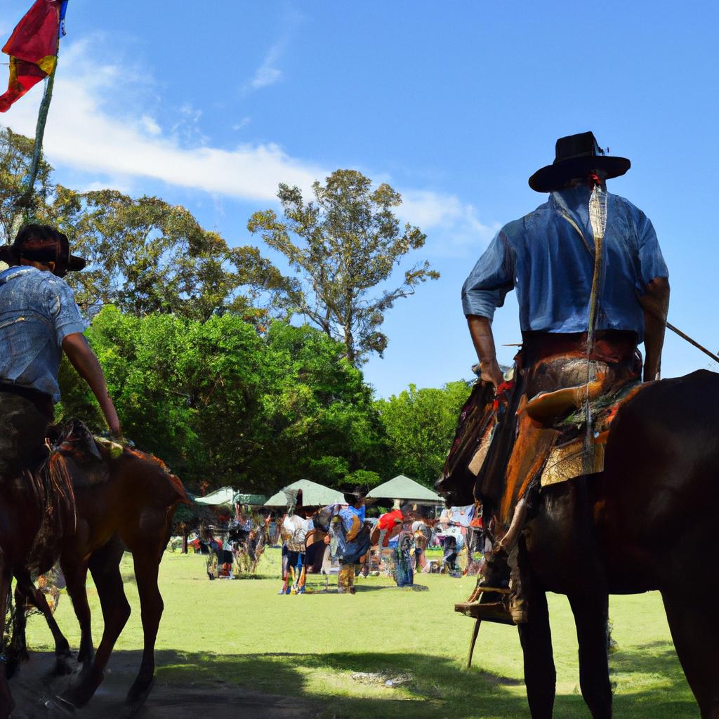 En Uruguay, La Fiesta De La Patria Gaucha Es Una De Las Mayores Celebraciones De La Cultura Gaucho Con Rodeos Y Música.