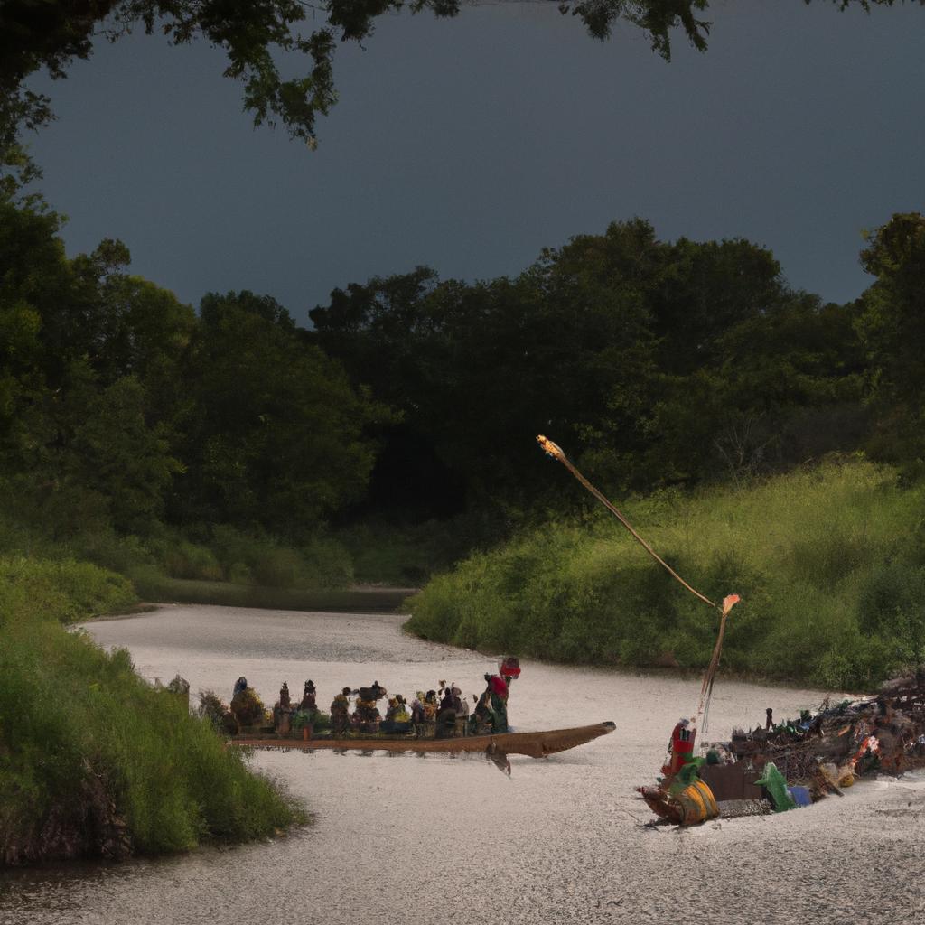 En Zambia, La Ceremonia Del Kuomboka Celebra El Final De La Temporada De Lluvias Con Una Procesión De Canoas.