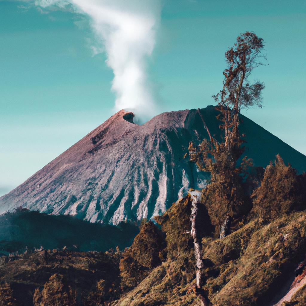 Indonesia Es El País Con El Mayor Número De Volcanes Activos.