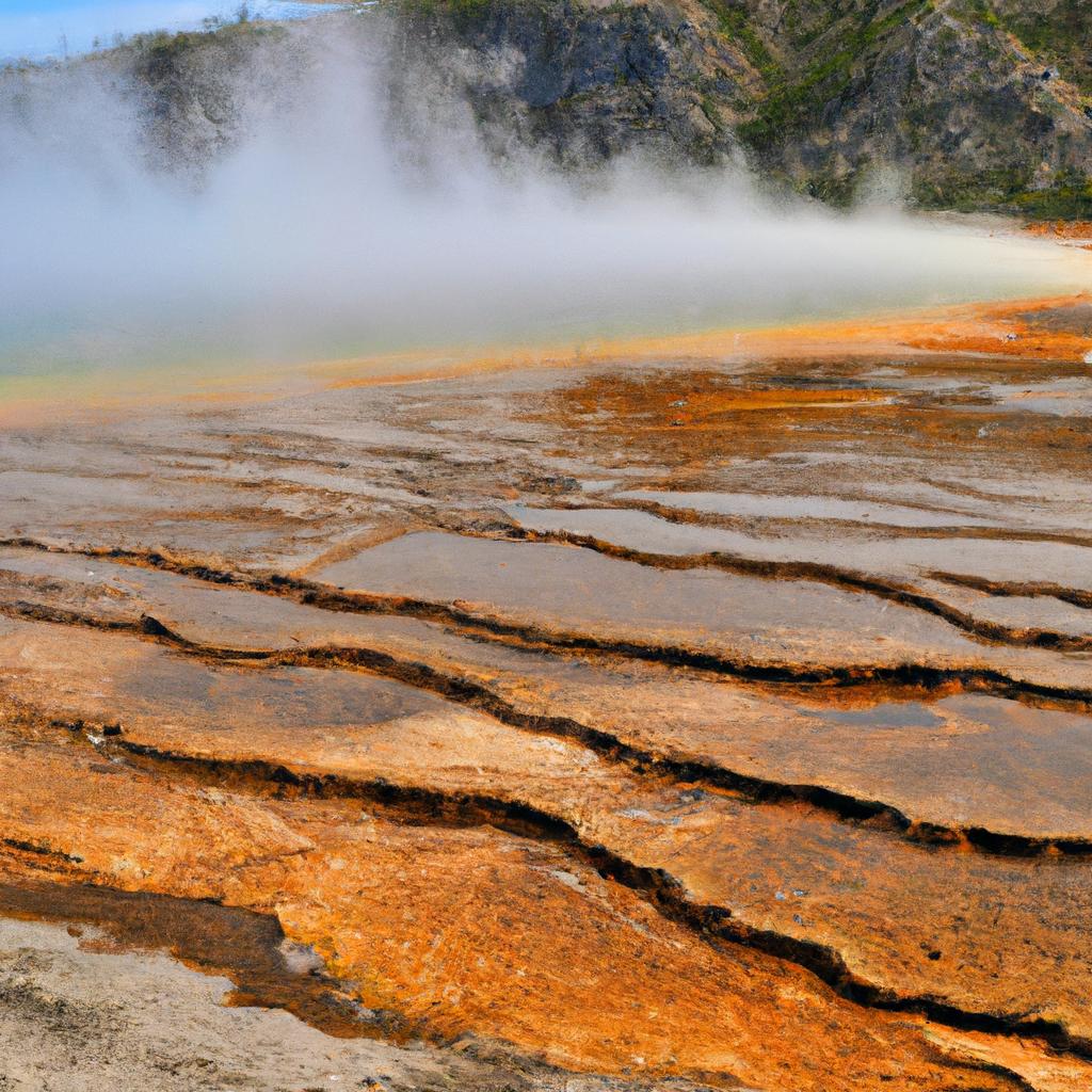 La Caldera De Yellowstone En Estados Unidos Es Una Gigantesca Depresión Volcánica Que Se Formó Por Una Serie De Erupciones Explosivas Hace Aproximadamente 640,000 Años.