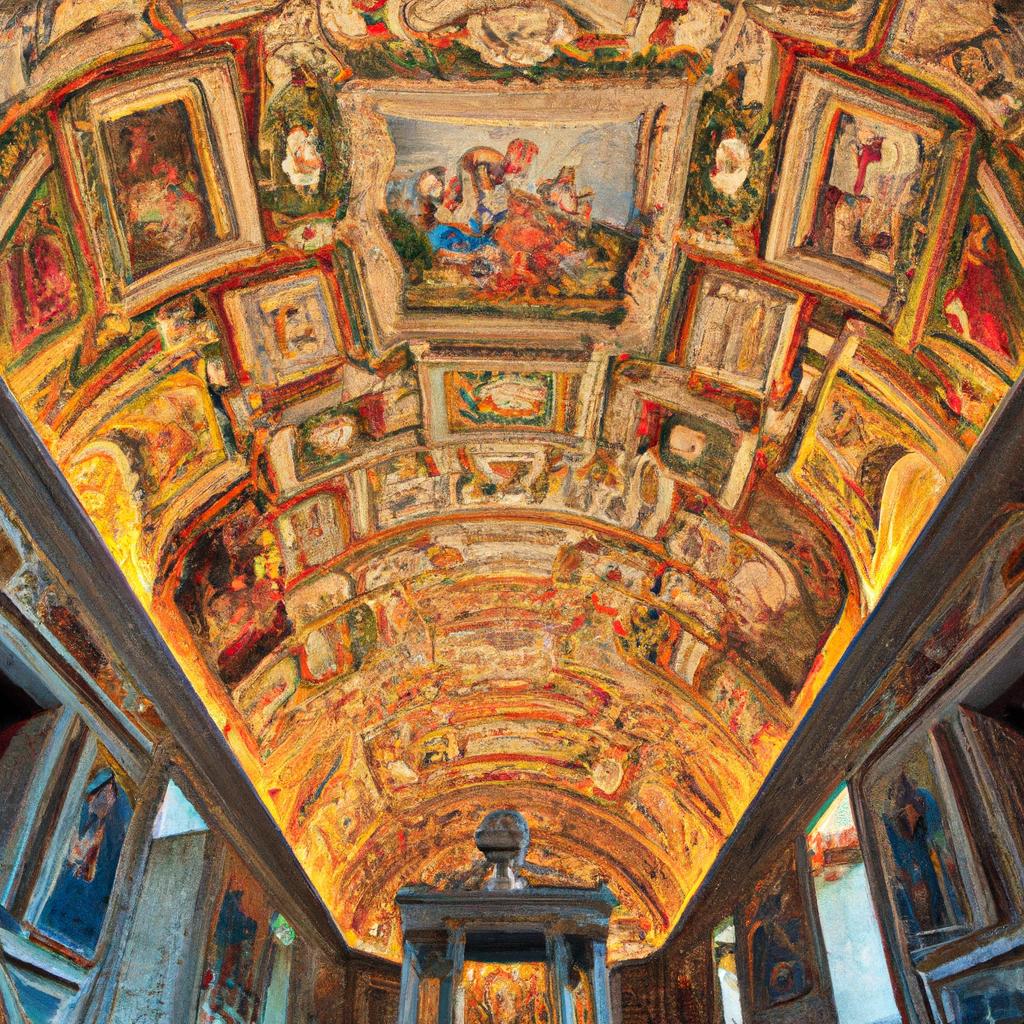 La Capilla Sixtina, En El Vaticano, Fue Pintada Por Miguel Ángel En Un Período De Cuatro Años.