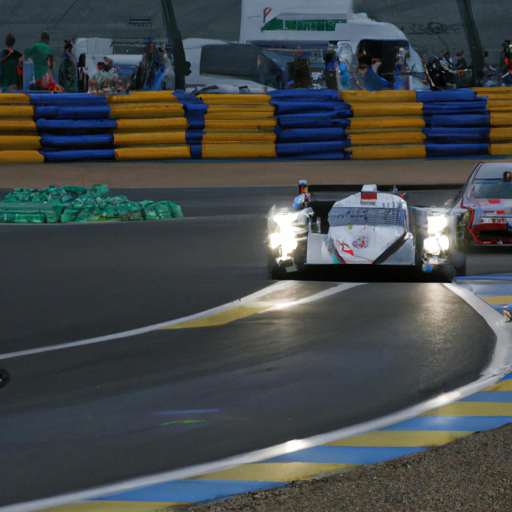 La Carrera De Resistencia De Le Mans En Francia Se Lleva A Cabo Durante 24 Horas.