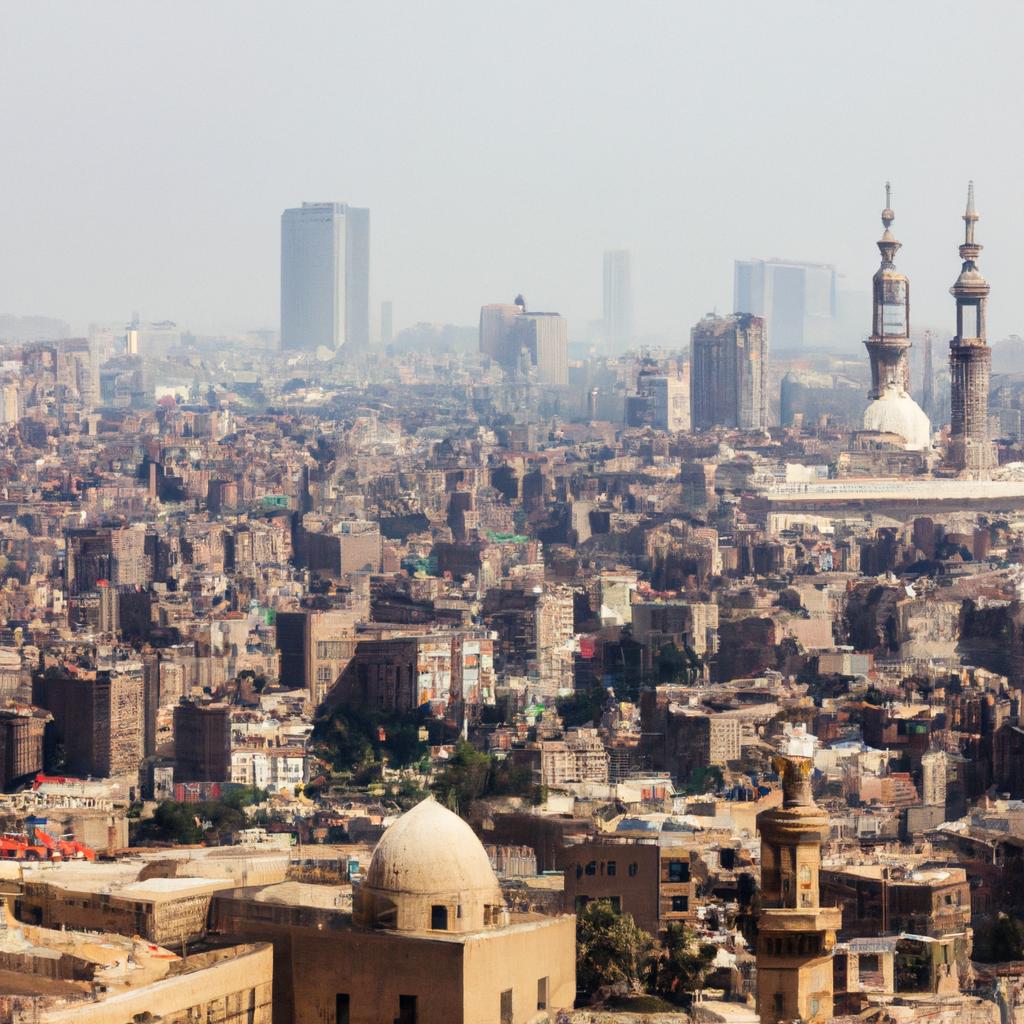 La Ciudad De El Cairo En Egipto Es La Ciudad Más Grande De África Y El Medio Oriente.