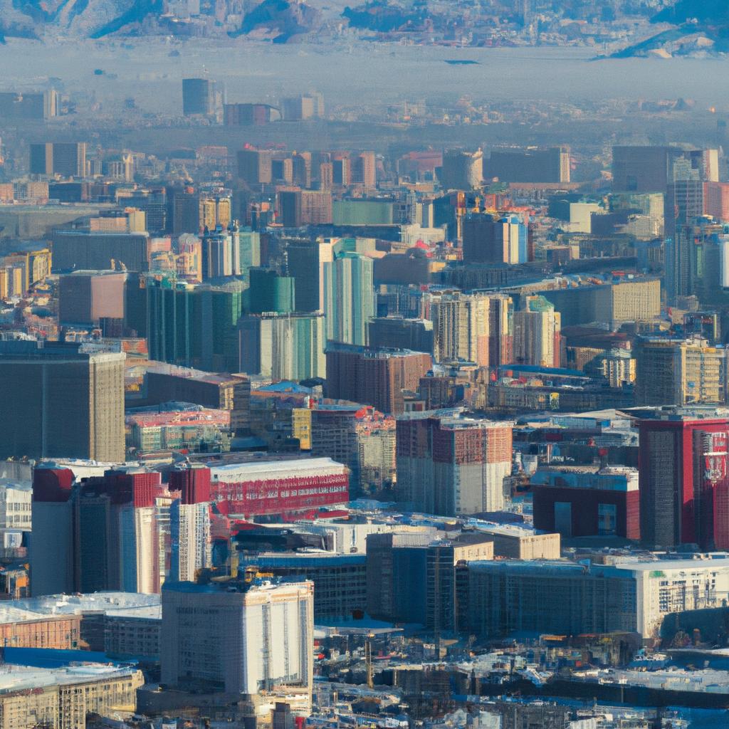 La Ciudad De Ulan Bator En Mongolia Es La Capital Nacional Más Fría Del Mundo.